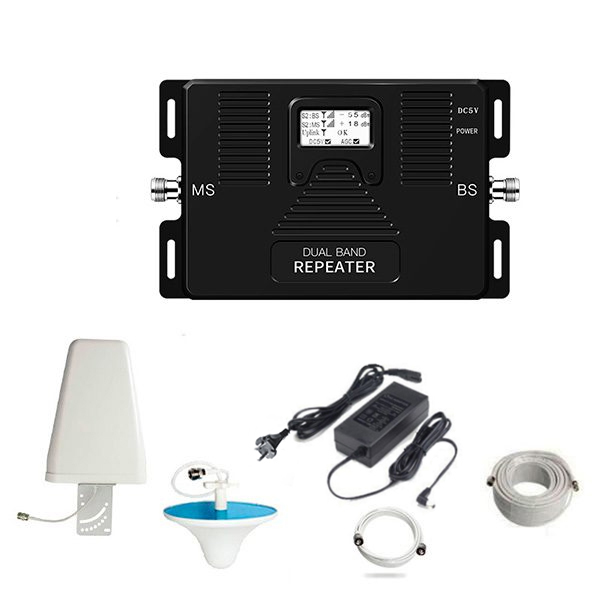 Pro Amplificador de Señal Móvil de Banda Dual 2G y 3G – 600 m²