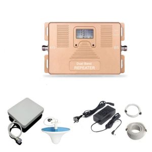 Amplificador de Señal Móvil de Banda Dual 4G/LTE - 300 m²